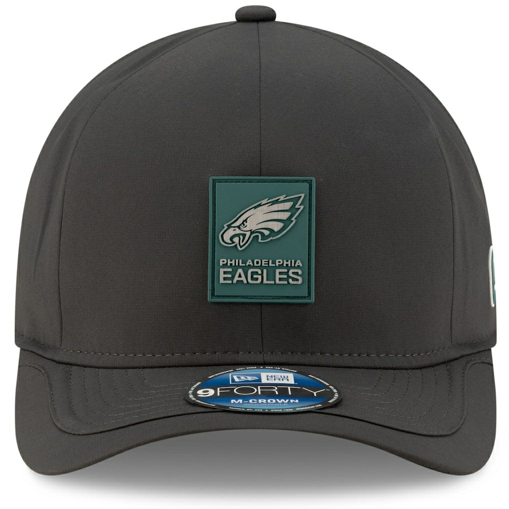 Philadelphia Eagles 2025 Sideline Cold Weather 9FORTY M-Crown Adjustable Hat | NFL Sale