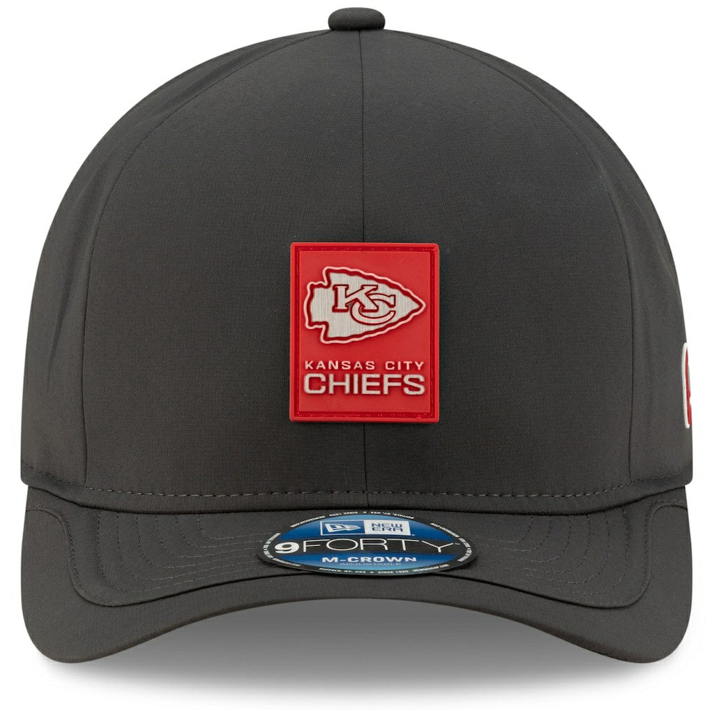 Kansas City Chiefs 2025 Sideline Cold Weather 9FORTY M-Crown Adjustable Hat | NFL Discount