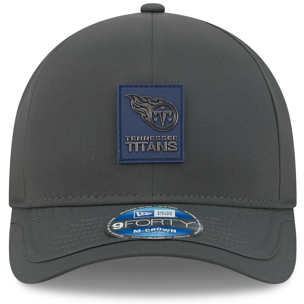 Tennessee Titans 2025 Sideline Cold Weather 9FORTY M-Crown Adjustable Hat | NFL Sale
