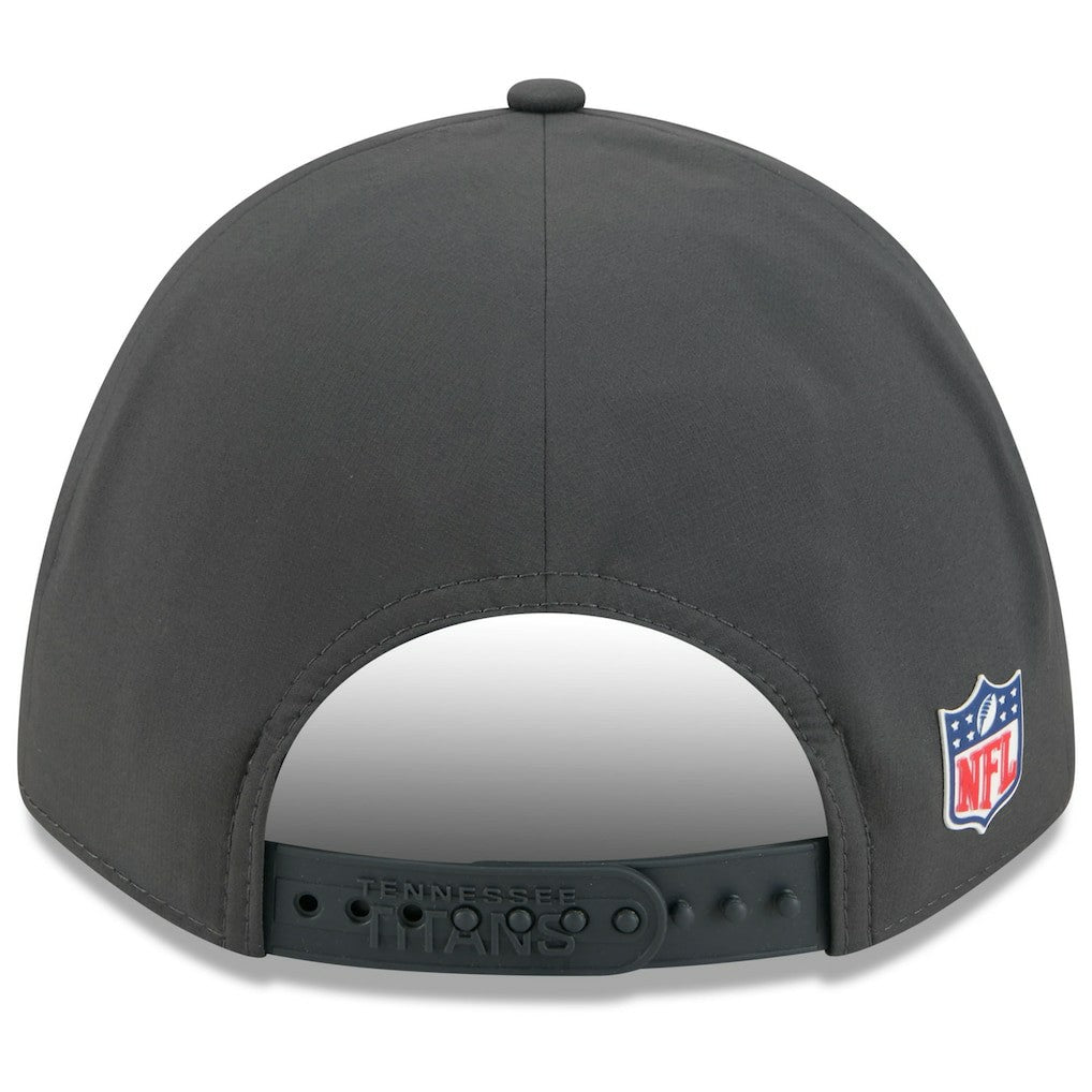 Tennessee Titans 2025 Sideline Cold Weather 9FORTY M-Crown Adjustable Hat | NFL Sale