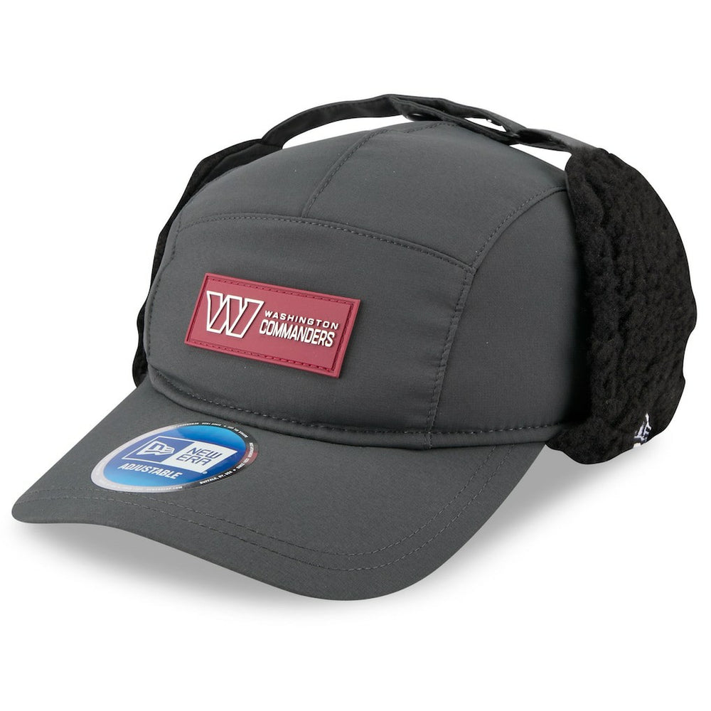 Washington Commanders 2025 Sideline Cold Weather Runner Dog Ear Adjustable Hat | NFL Discount