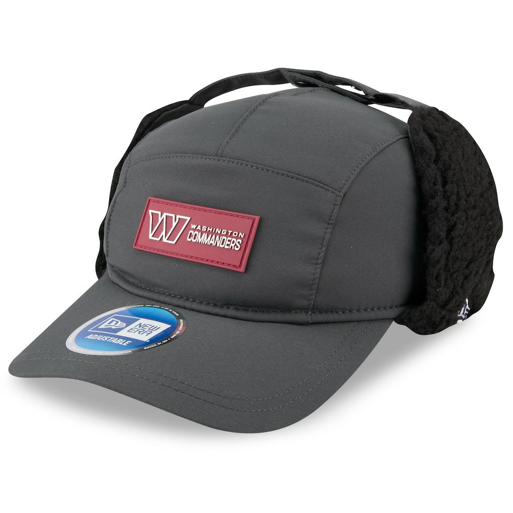 Washington Commanders 2025 Sideline Cold Weather Runner Dog Ear Adjustable Hat | NFL Discount