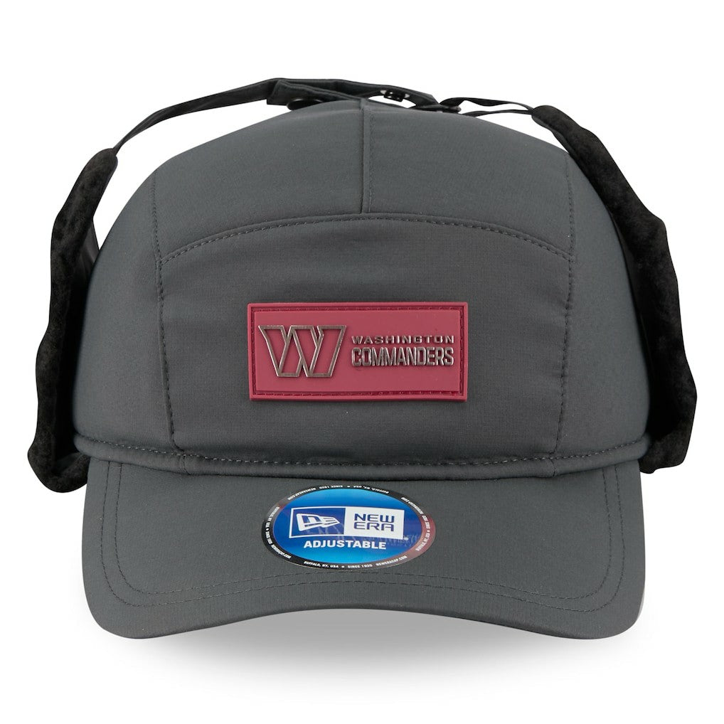 Washington Commanders 2025 Sideline Cold Weather Runner Dog Ear Adjustable Hat | NFL Discount