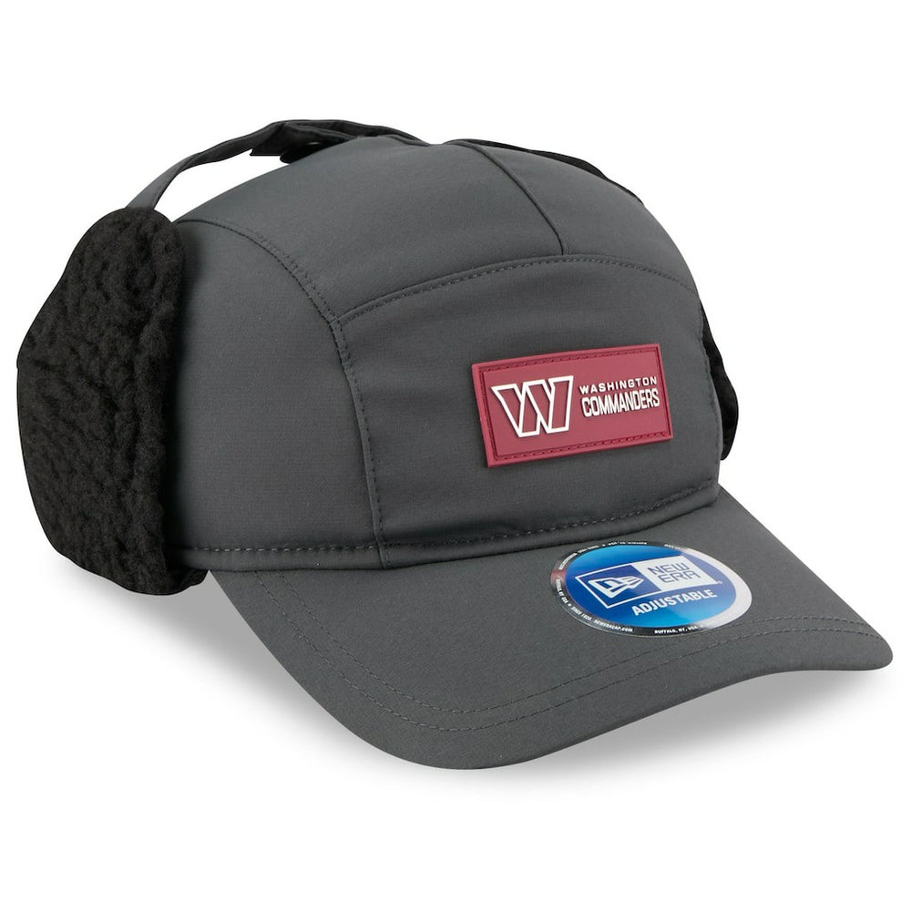 Washington Commanders 2025 Sideline Cold Weather Runner Dog Ear Adjustable Hat | NFL Discount