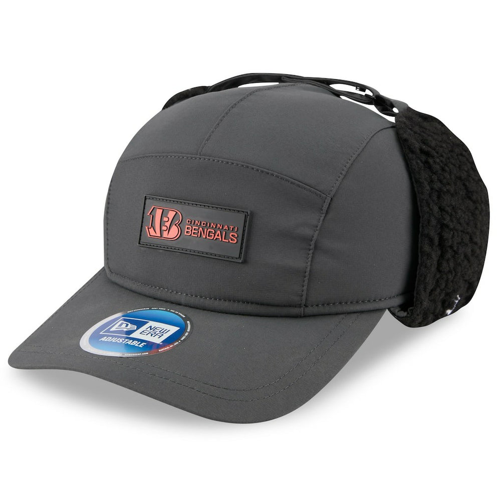 Cincinnati Bengals 2025 Sideline Cold Weather Runner Dog Ear Adjustable Hat | NFL Outlet