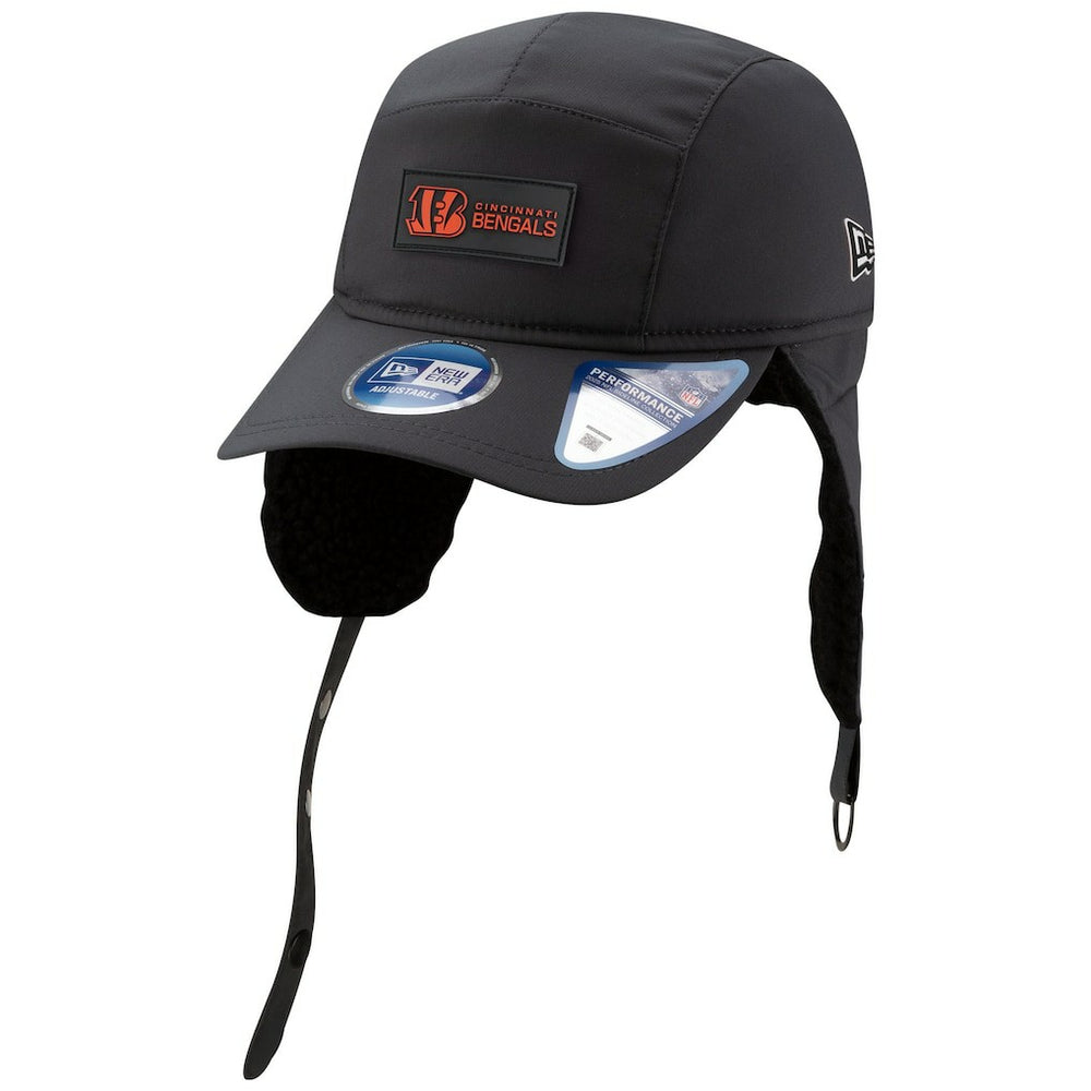 Cincinnati Bengals 2025 Sideline Cold Weather Runner Dog Ear Adjustable Hat | NFL Outlet