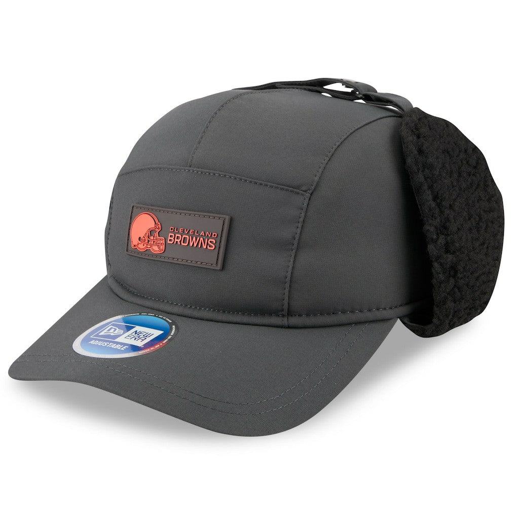 Cleveland Browns 2025 Sideline Cold Weather Runner Dog Ear Adjustable Hat | NFL New