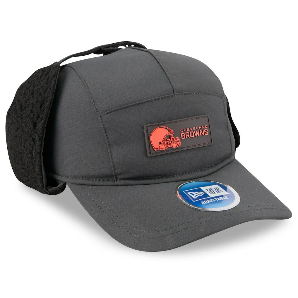 Cleveland Browns 2025 Sideline Cold Weather Runner Dog Ear Adjustable Hat | NFL New