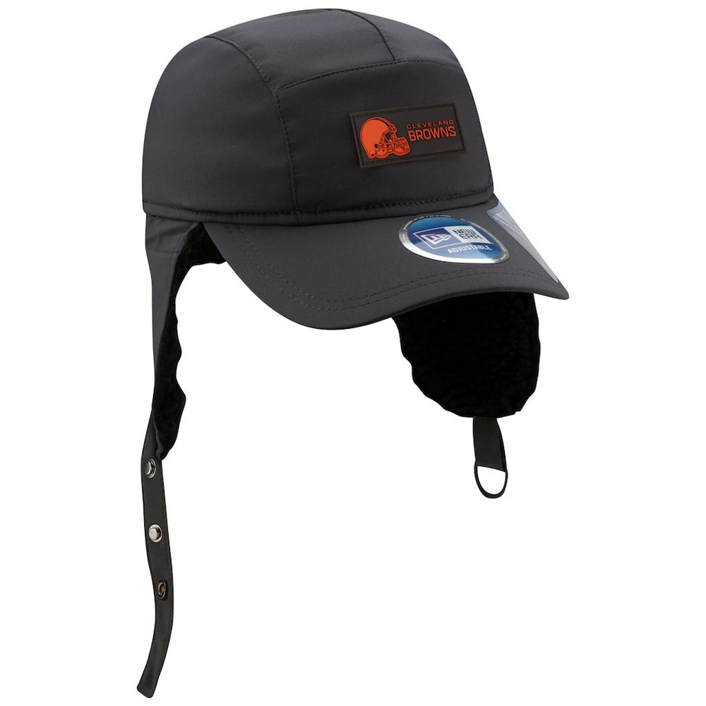 Cleveland Browns 2025 Sideline Cold Weather Runner Dog Ear Adjustable Hat | NFL New