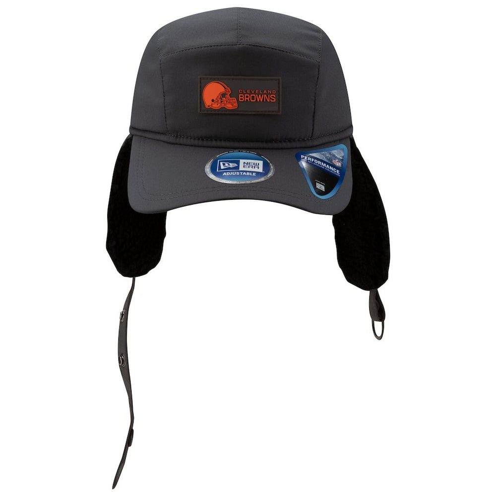 Cleveland Browns 2025 Sideline Cold Weather Runner Dog Ear Adjustable Hat | NFL New