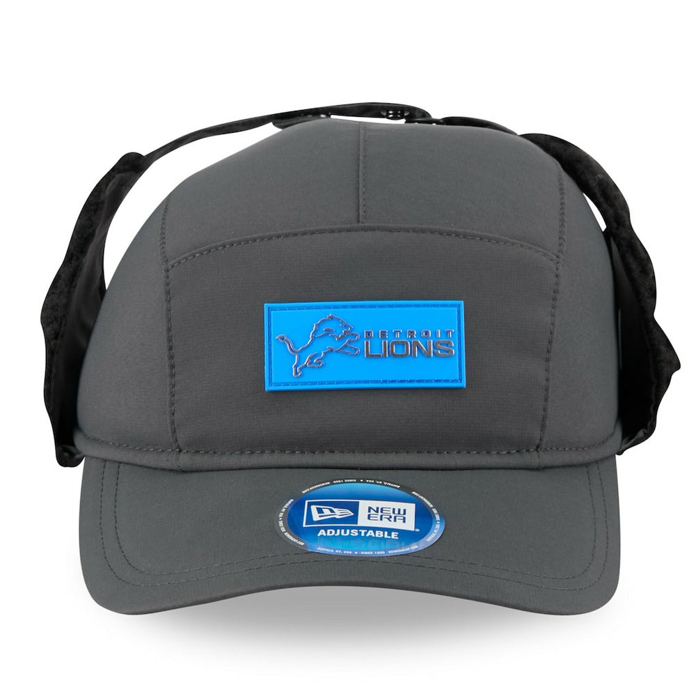 Detroit Lions 2025 Sideline Cold Weather Runner Dog Ear Adjustable Hat | NFL Hot