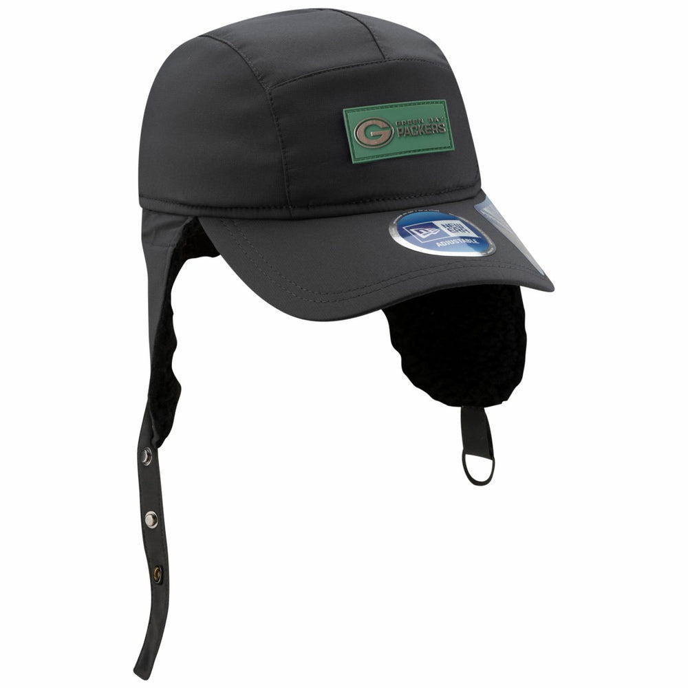 Green Bay Packers 2025 Sideline Cold Weather Runner Dog Ear Adjustable Hat | NFL Hot