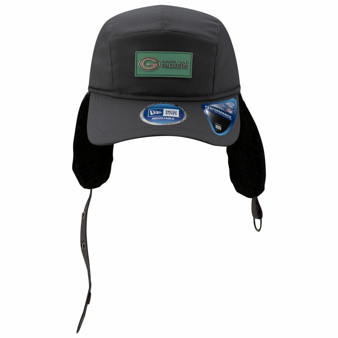 Green Bay Packers 2025 Sideline Cold Weather Runner Dog Ear Adjustable Hat | NFL Hot