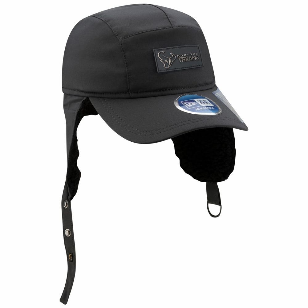 Houston Texans 2025 Sideline Cold Weather Runner Dog Ear Adjustable Hat | NFL Sale