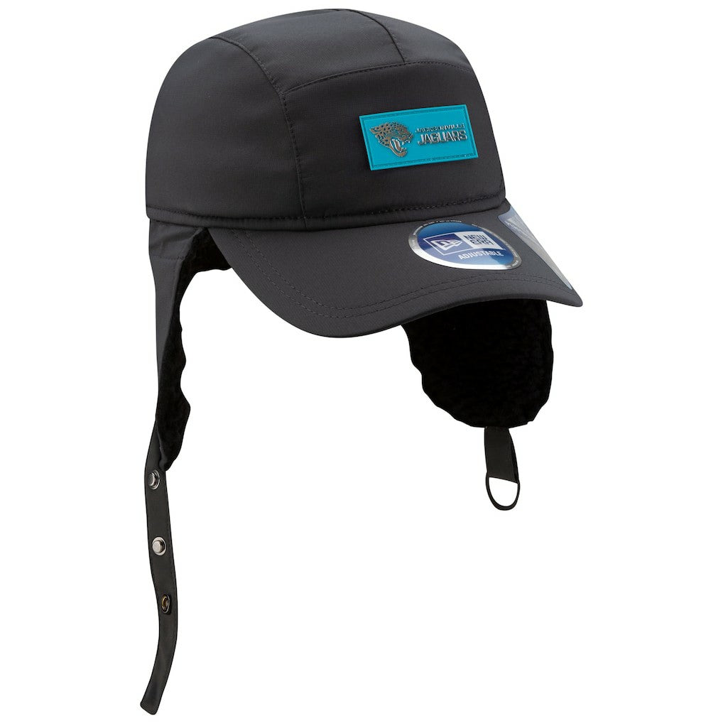 Jacksonville Jaguars 2025 Sideline Cold Weather Runner Dog Ear Adjustable Hat | NFL New