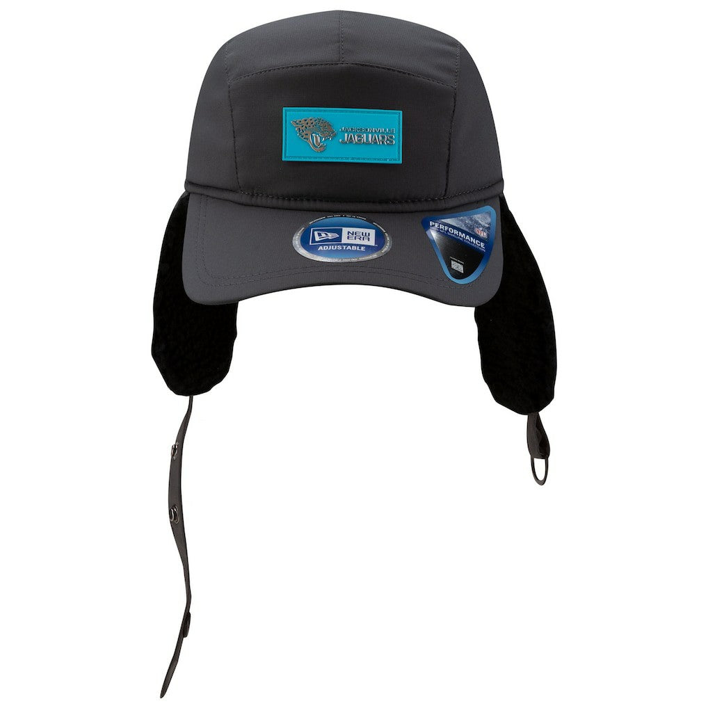 Jacksonville Jaguars 2025 Sideline Cold Weather Runner Dog Ear Adjustable Hat | NFL New
