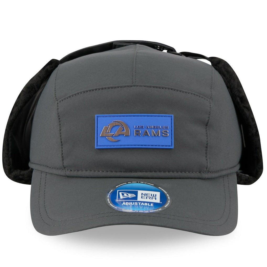 Los Angeles Rams 2025 Sideline Cold Weather Runner Dog Ear Adjustable Hat | NFL Sale
