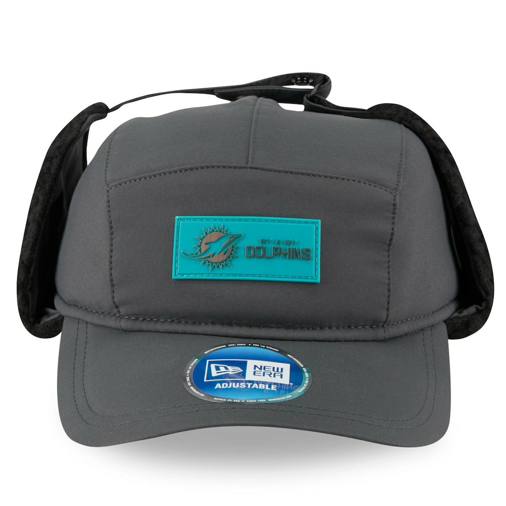 Miami Dolphins 2025 Sideline Cold Weather Runner Dog Ear Adjustable Hat | NFL US