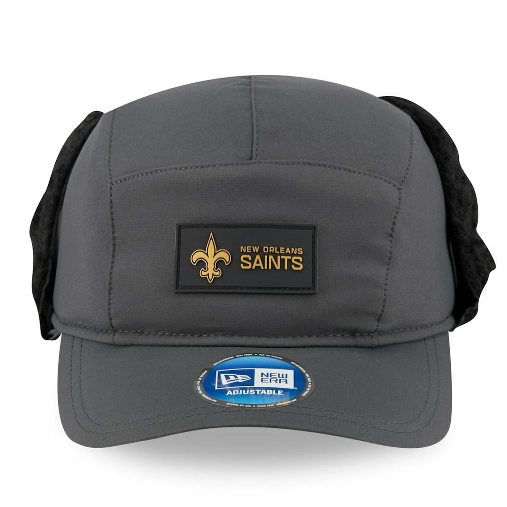 New Orleans Saints 2025 Sideline Cold Weather Runner Dog Ear Adjustable Hat | NFL Online