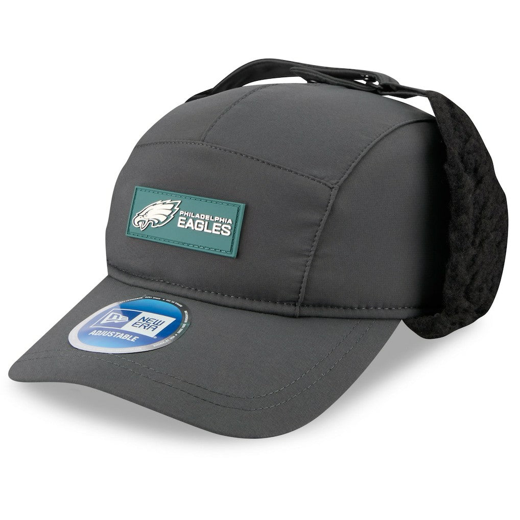 Philadelphia Eagles 2025 Sideline Cold Weather Runner Dog Ear Adjustable Hat | NFL US