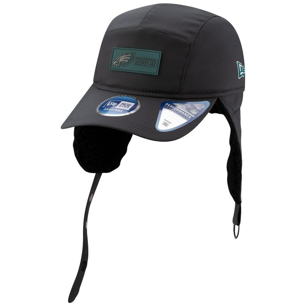 Philadelphia Eagles 2025 Sideline Cold Weather Runner Dog Ear Adjustable Hat | NFL US