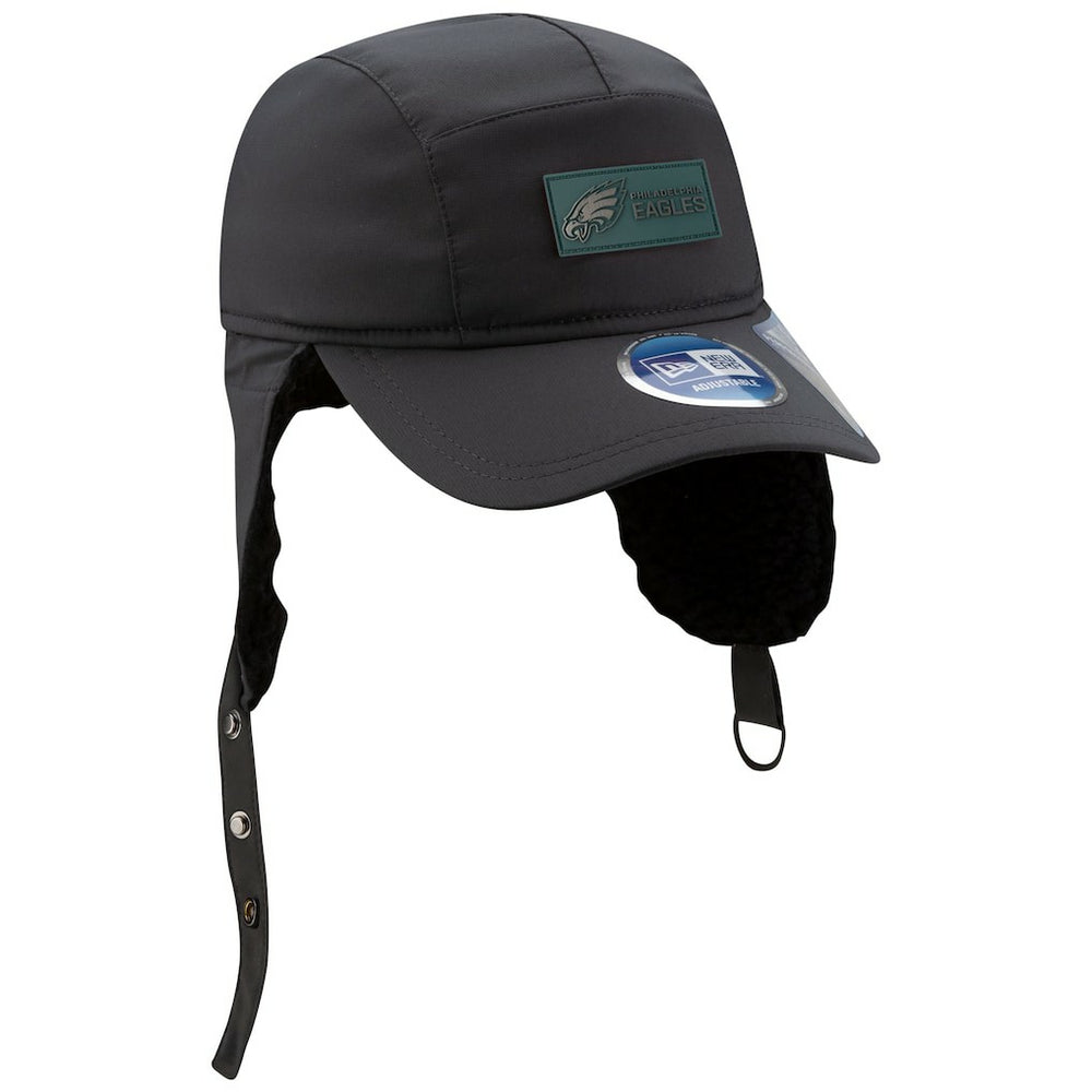 Philadelphia Eagles 2025 Sideline Cold Weather Runner Dog Ear Adjustable Hat | NFL US