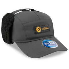 Pittsburgh Steelers 2025 Sideline Cold Weather Runner Dog Ear Adjustable Hat | NFL US