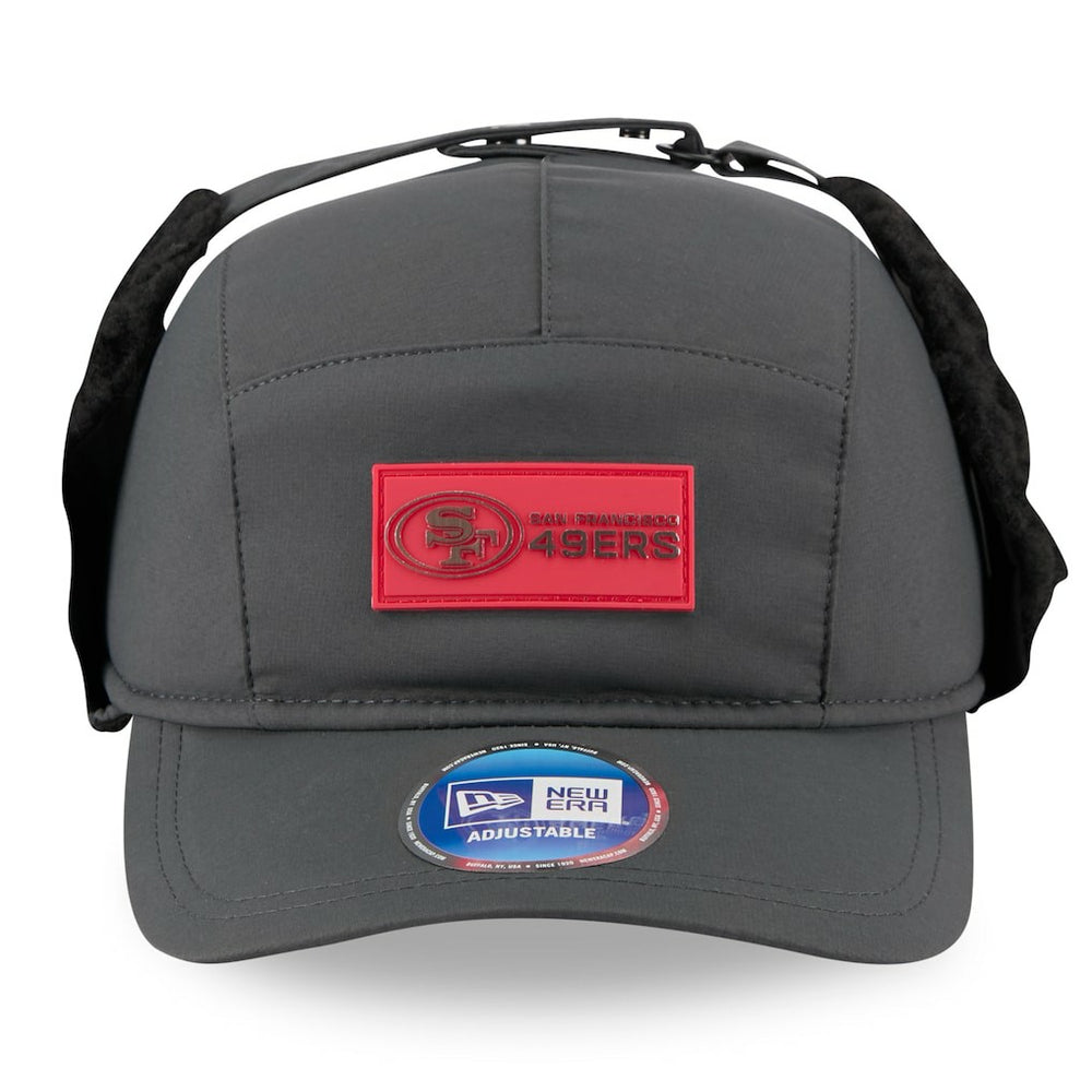 San Francisco 49ers 2025 Sideline Cold Weather Runner Dog Ear Adjustable Hat | NFL On sale
