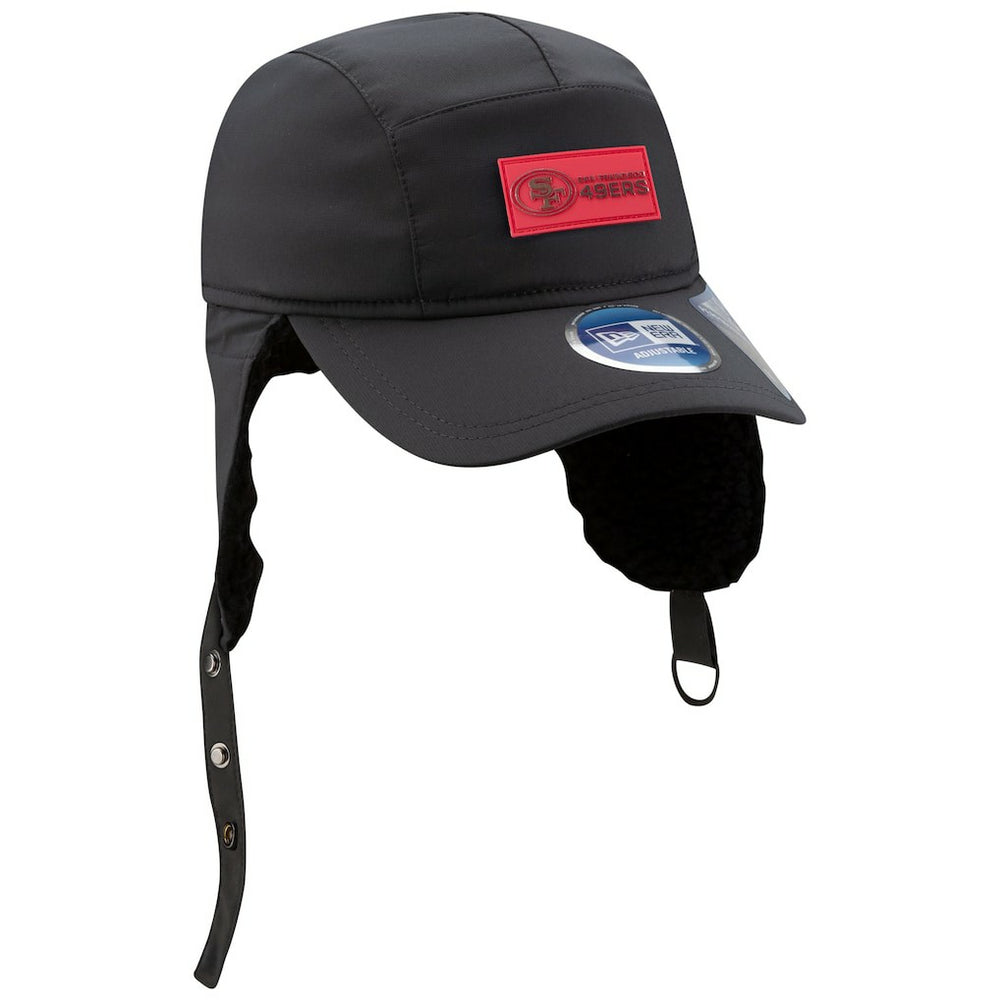 San Francisco 49ers 2025 Sideline Cold Weather Runner Dog Ear Adjustable Hat | NFL On sale