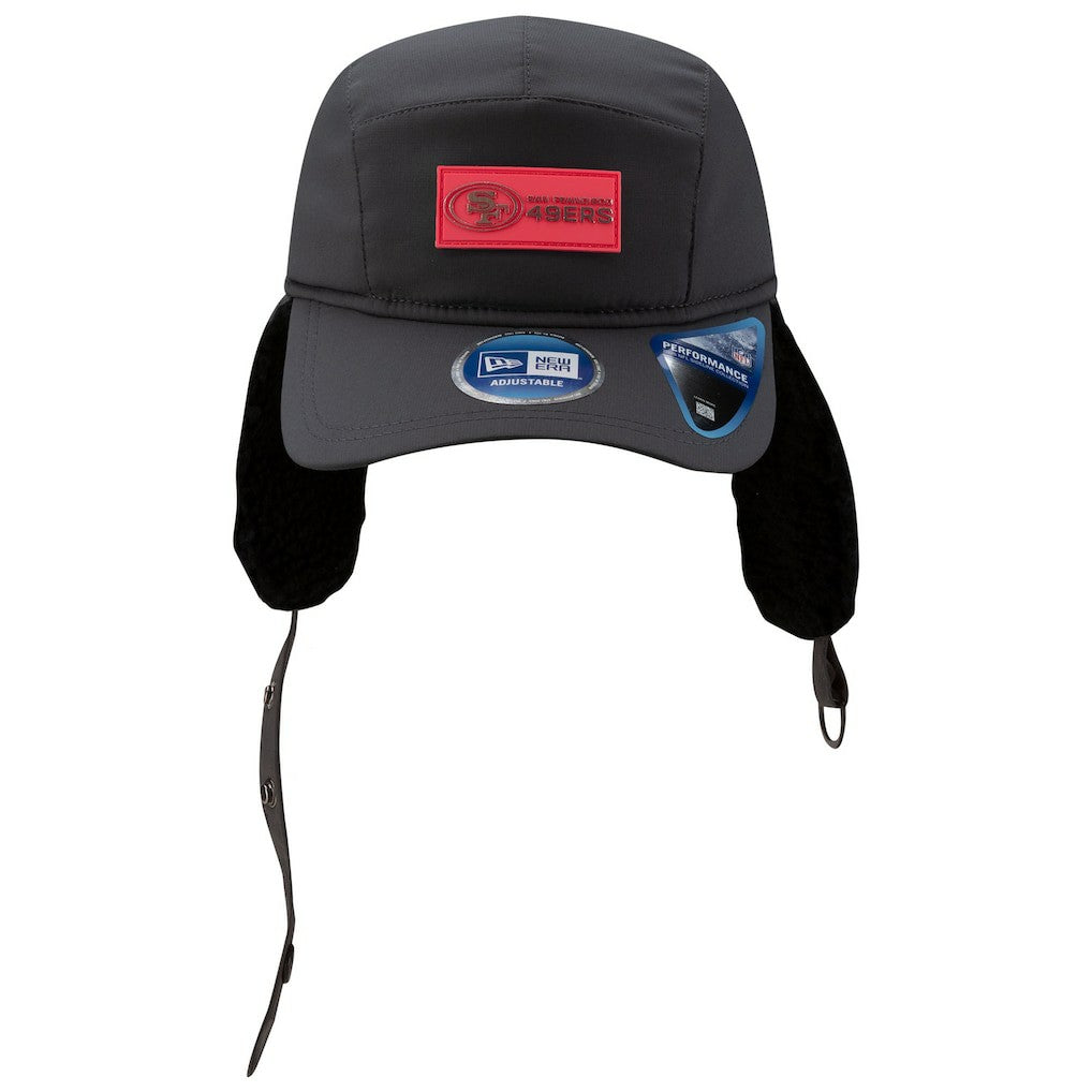 San Francisco 49ers 2025 Sideline Cold Weather Runner Dog Ear Adjustable Hat | NFL On sale