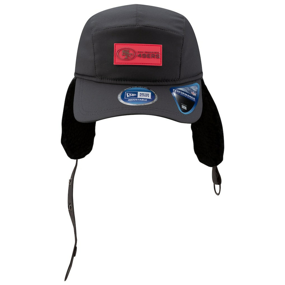 San Francisco 49ers 2025 Sideline Cold Weather Runner Dog Ear Adjustable Hat | NFL On sale