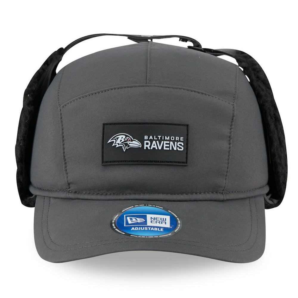 Baltimore Ravens 2025 Sideline Cold Weather Runner Dog Ear Adjustable Hat | NFL US
