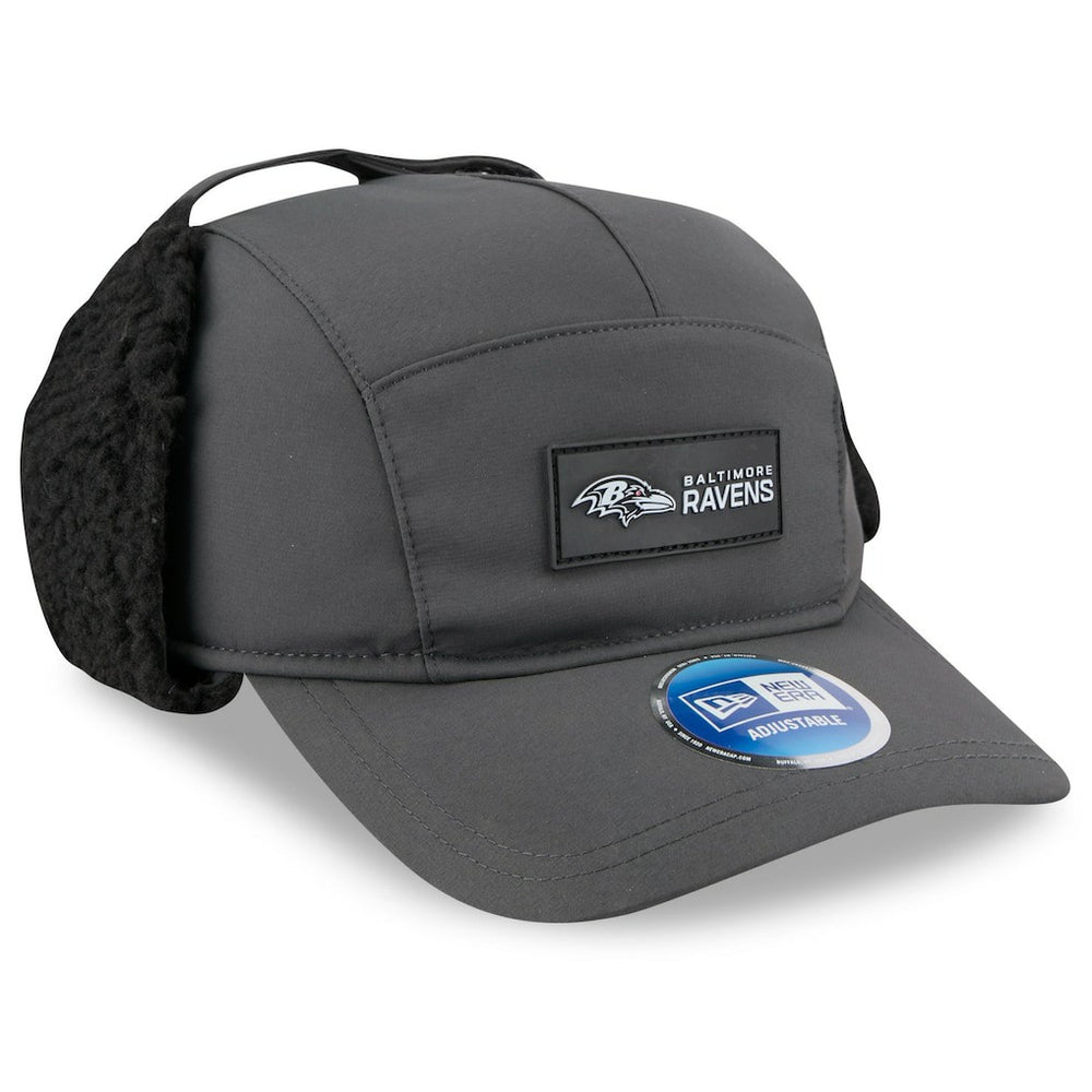 Baltimore Ravens 2025 Sideline Cold Weather Runner Dog Ear Adjustable Hat | NFL US