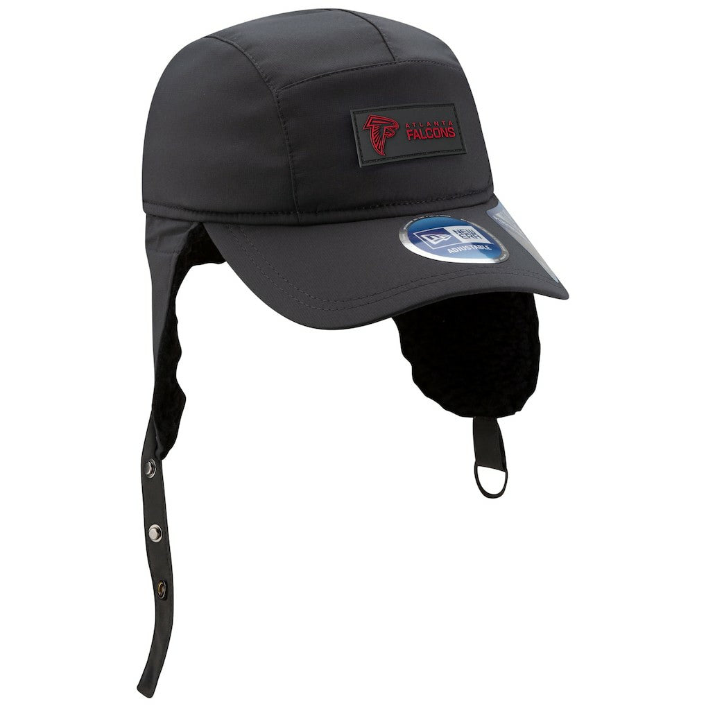 Atlanta Falcons 2025 Sideline Cold Weather Runner Dog Ear Adjustable Hat | NFL Near me