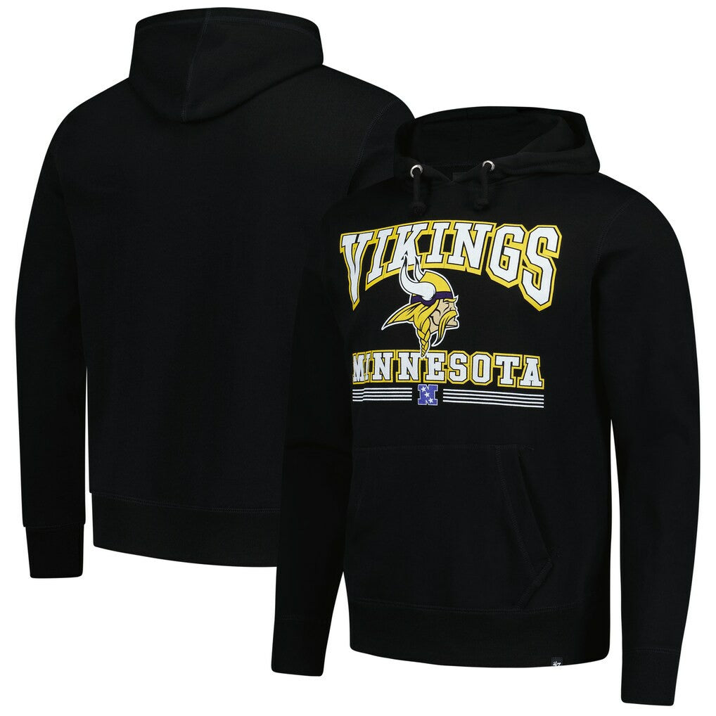 Minnesota Vikings '47 Packed House Headline Pullover Hoodie | NFL US