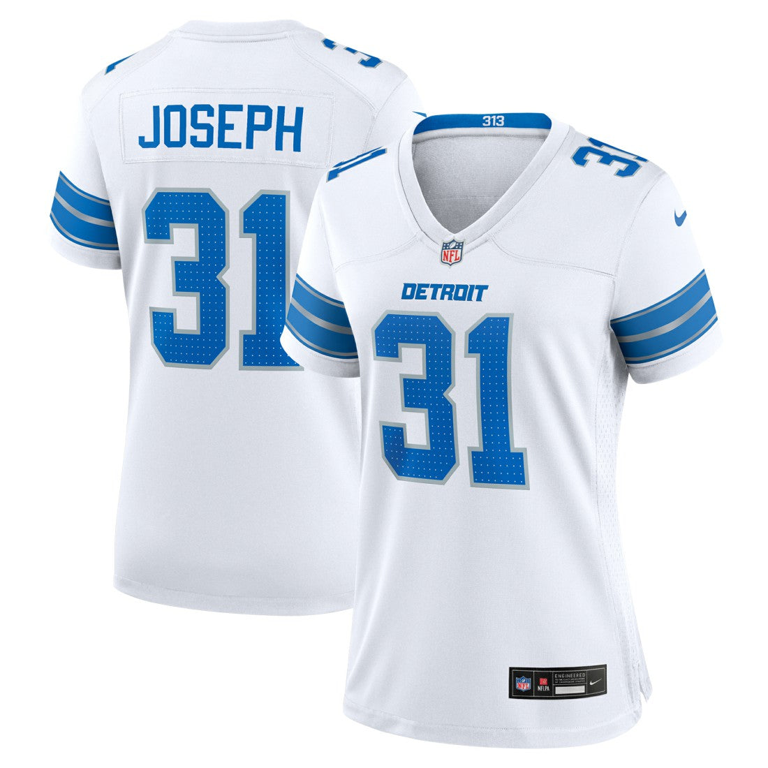 Detroit Lions Kerby Joseph  Women's Game Jersey | NFL New