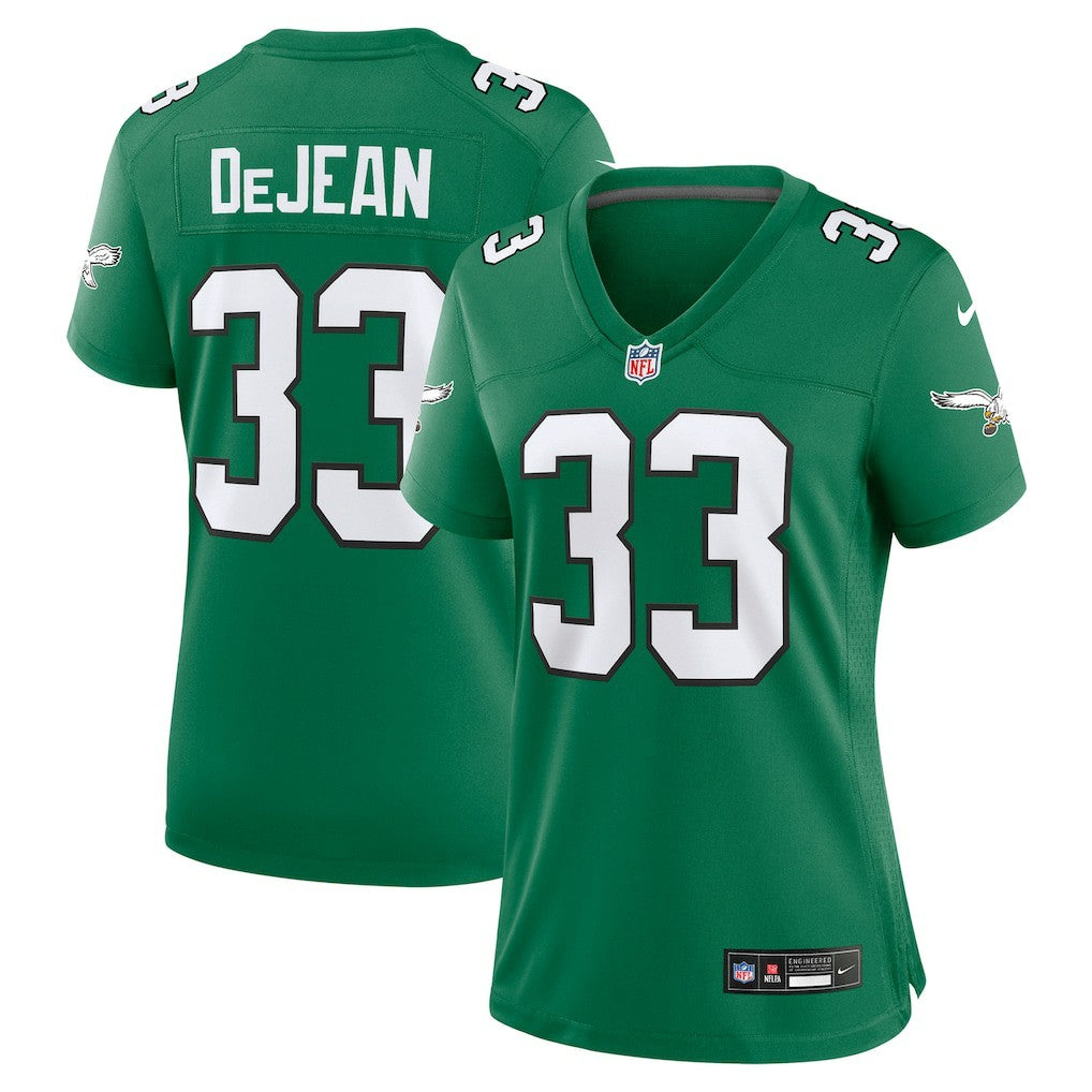 Philadelphia Eagles Cooper DeJean  Women's Alternate Game Jersey | NFL Discount