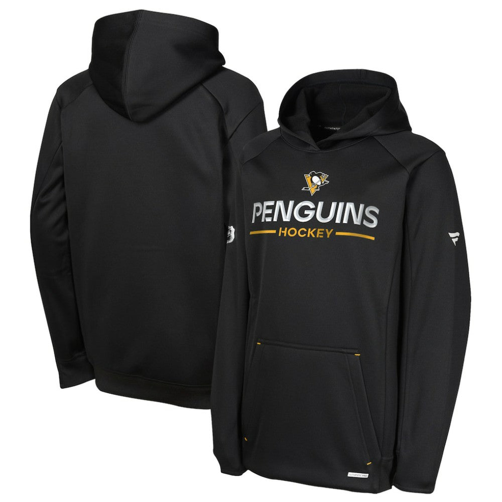 Pittsburgh Penguins Fanatics Youth Authentic Pro Rink Raglan Hoodie -  NHL Hoodies