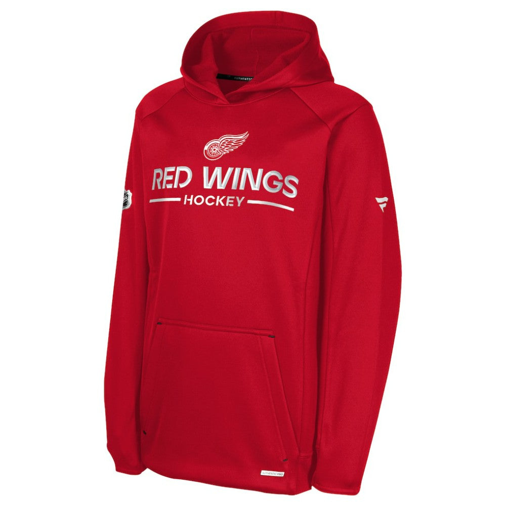 Detroit Red Wings Fanatics Youth Authentic Pro Rink Raglan Hoodie -  NHL Hoodies