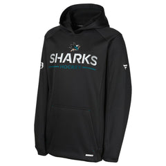 San Jose Sharks Fanatics Youth Authentic Pro Rink Raglan Hoodie -  NHL Hoodies