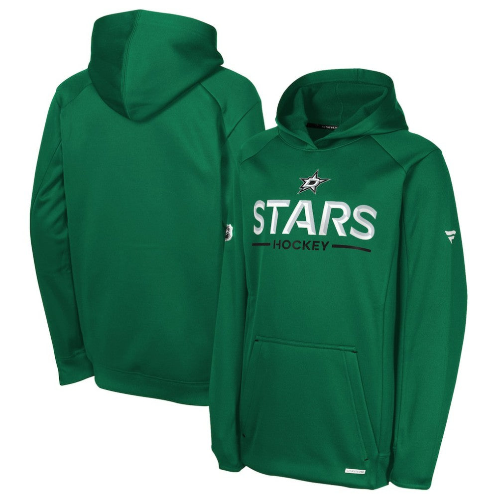 Dallas Stars Fanatics Youth Authentic Pro Rink Raglan Hoodie -  NHL Hoodies