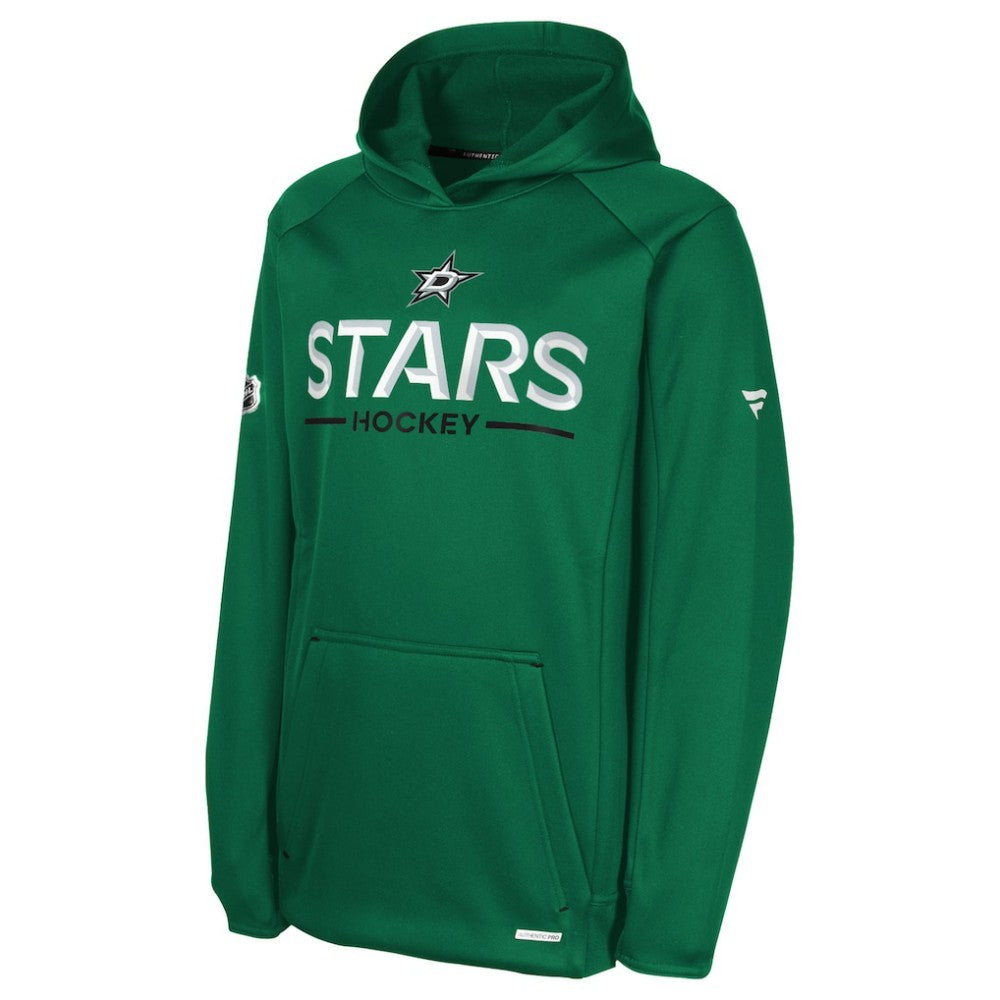 Dallas Stars Fanatics Youth Authentic Pro Rink Raglan Hoodie -  NHL Hoodies