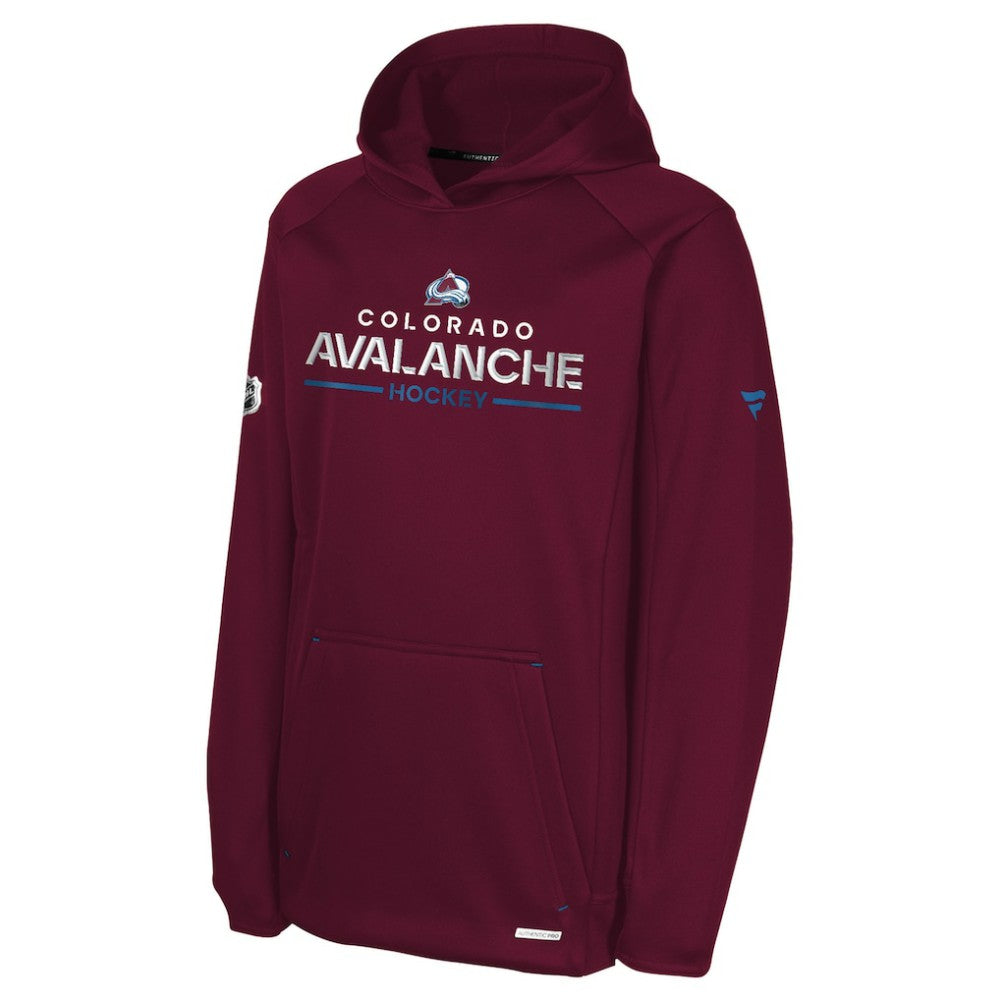 Colorado Avalanche Fanatics Youth Authentic Pro Rink Raglan Hoodie -  NHL Hoodies