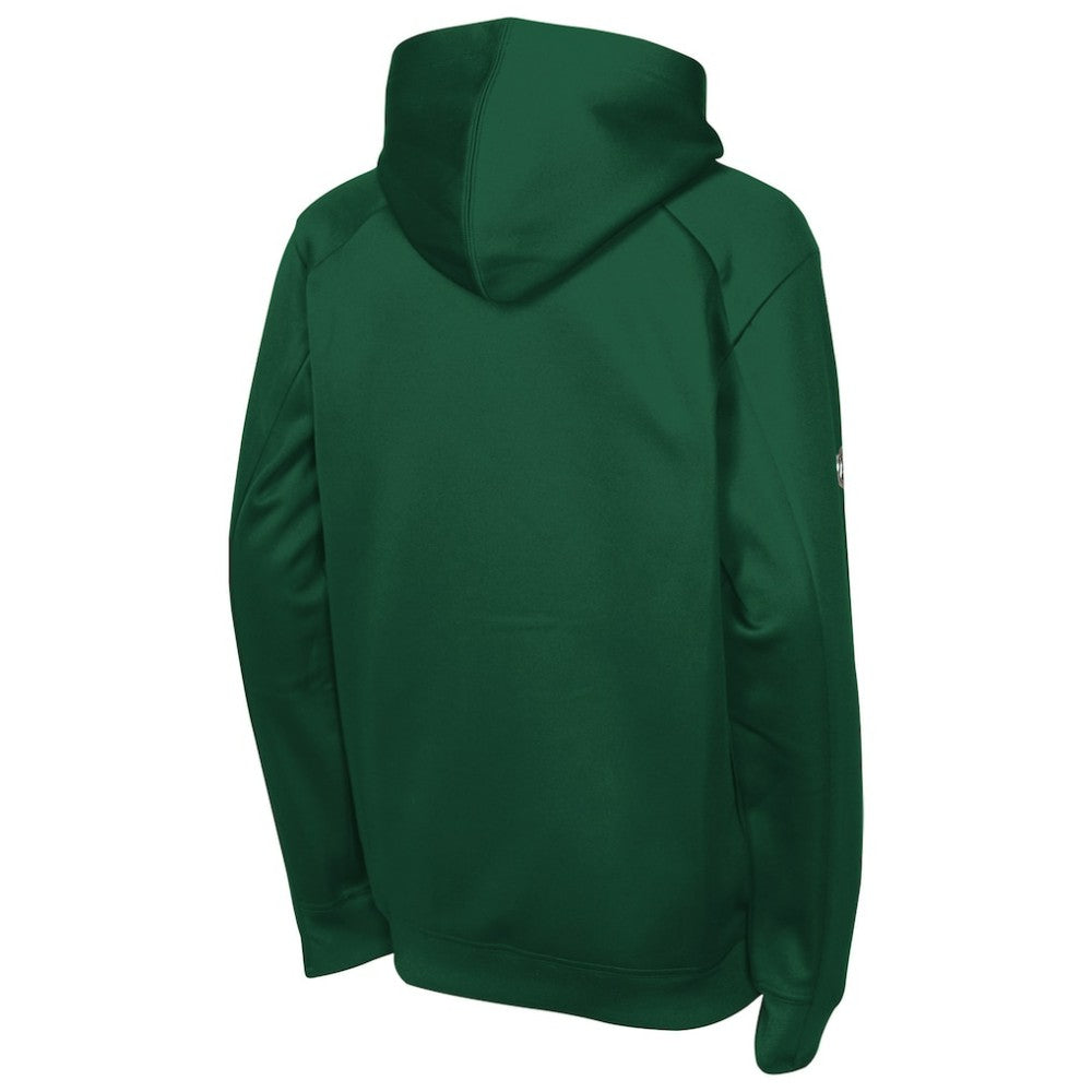 Minnesota Wild Fanatics Youth Authentic Pro Rink Raglan Hoodie -  NHL Hoodies