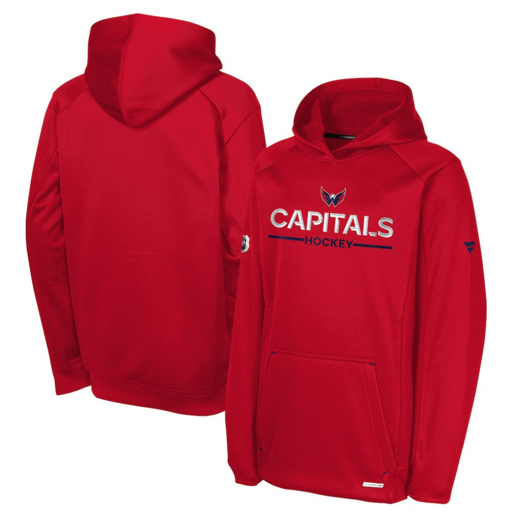 Washington Capitals Fanatics Youth Authentic Pro Rink Raglan Hoodie -  NHL Hoodies