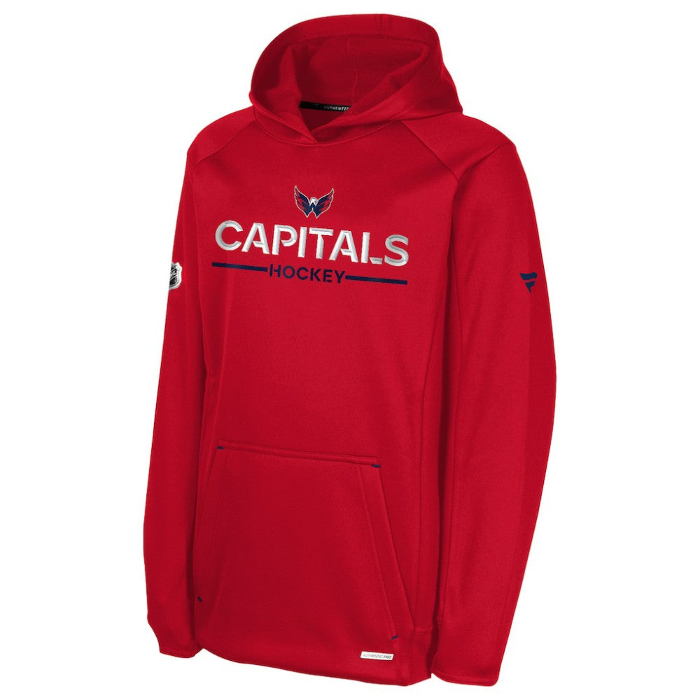 Washington Capitals Fanatics Youth Authentic Pro Rink Raglan Hoodie -  NHL Hoodies