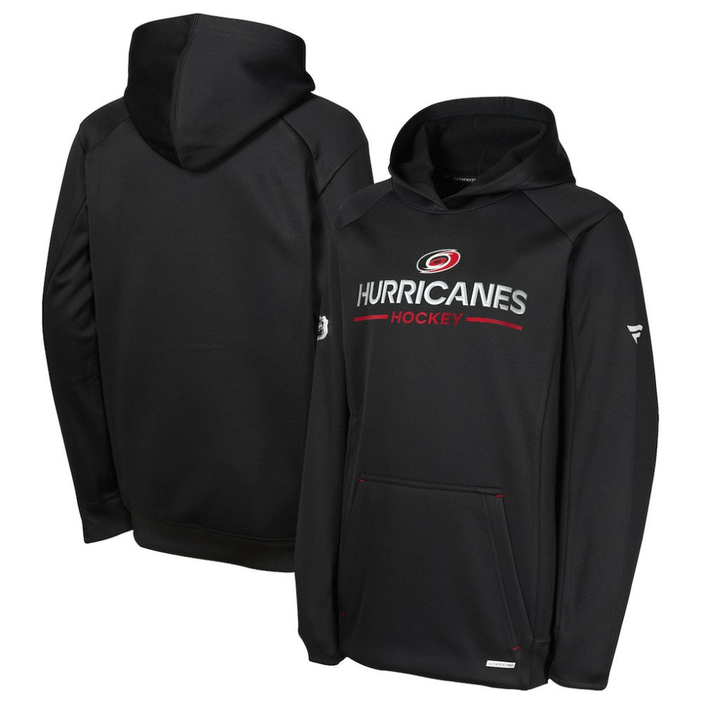 Carolina Hurricanes Fanatics Youth Authentic Pro Rink Raglan Hoodie -  NHL Hoodies