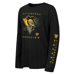 Pittsburgh Penguins Outerstuff Youth Seize the Win Long Sleeve T-Shirt -  NHL T-shirts