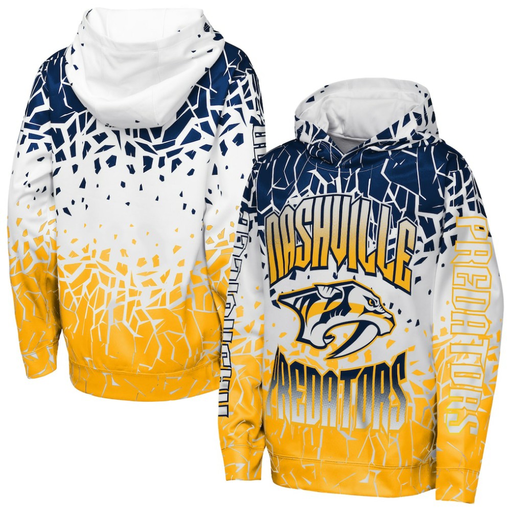 Nashville Predators Outerstuff Youth Frozen Frenzy Hoodie -  NHL Hoodies