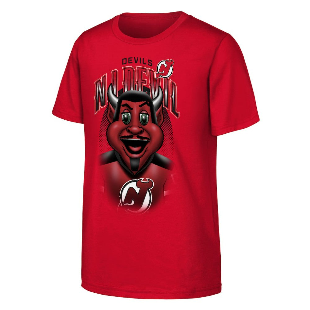 New Jersey Devils Outerstuff Youth Mascot Highlight T-Shirt -  NHL T-shirts